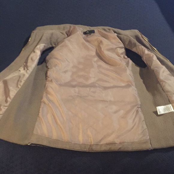 Taupe faux suade vest - Picture 4 of 4